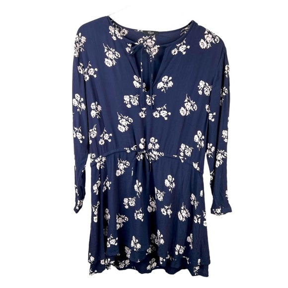 Rails Sonya navy and white floral dress size medium - Picture 1 of 5